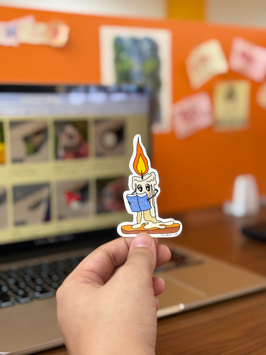 'How Not To Feel Burned Out' Candle