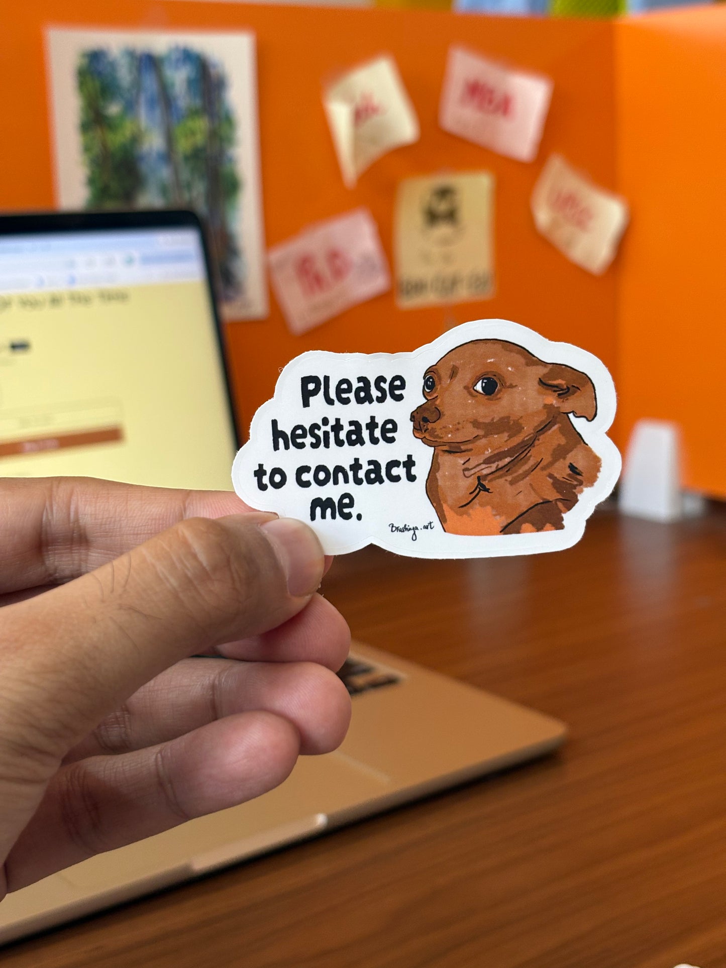 Please hesitate to contact me