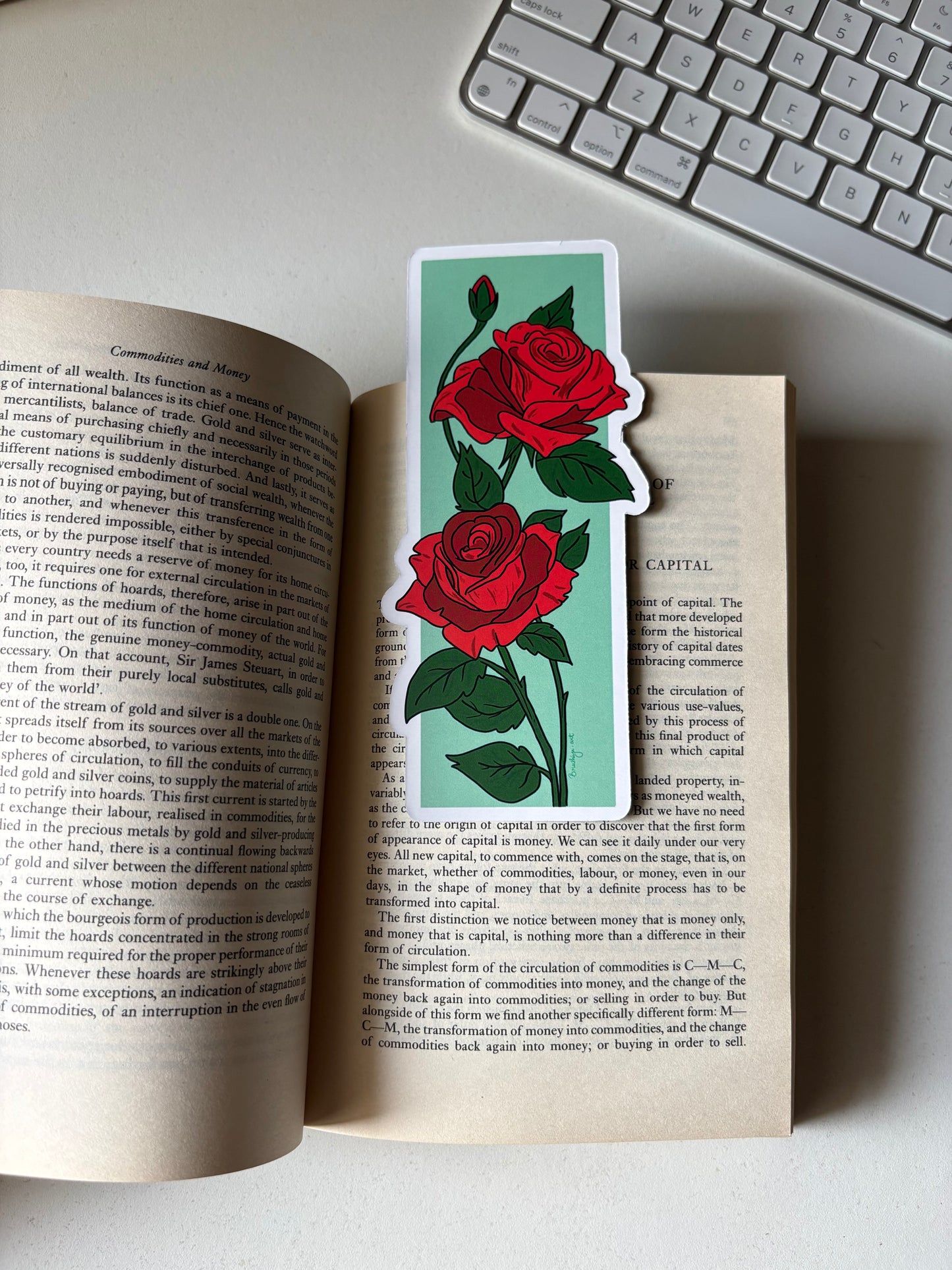 Rose Bookmark