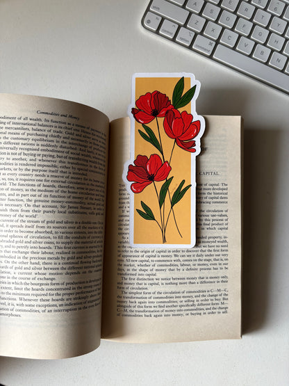 Poppy Bookmark