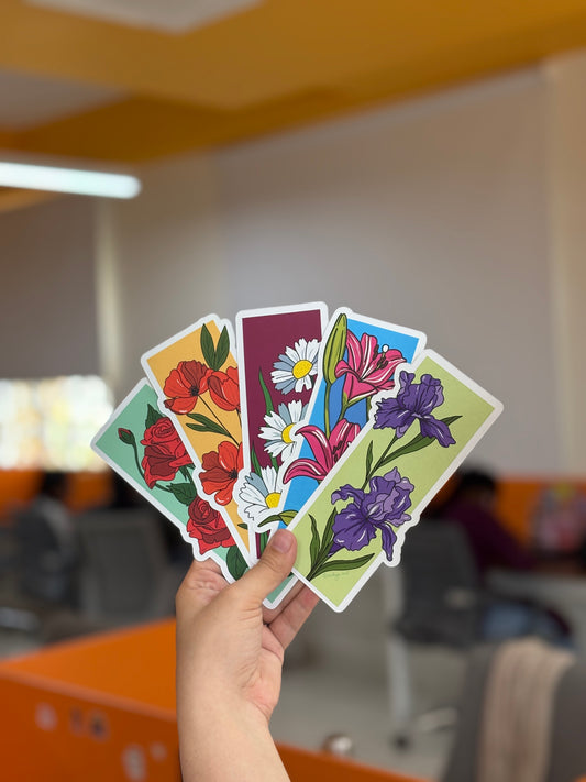 Flower Bookmark Bundle
