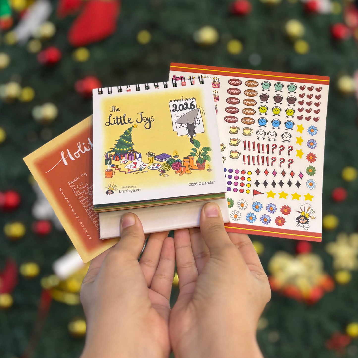[Bundle] The Little Joys 2026 Calendar + Sticker Sheet
