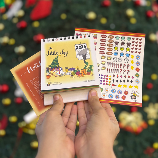 [Bundle] The Little Joys 2026 Calendar + Sticker Sheet