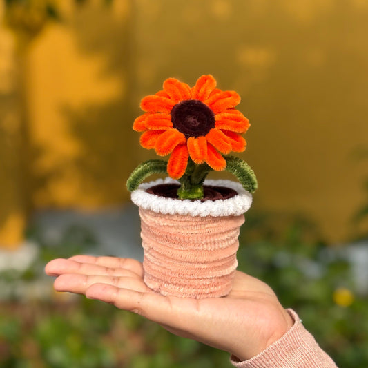 Sunflower Pot